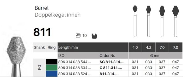 Diamant 811 soudek - 5 ks