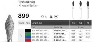 Diamant 899 pupen špičatý - 5 ks