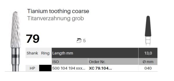 frézky na titan